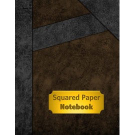 Boxed Phi – Squared Paper Notebook: (Brown Paperback) 5mm Squared Exercise Book (0.5cm Squares) – Over 100 Pages: Squared Jotter – Quad Ruled Square ... Research, Maths & Science Students