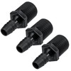 sourcing map Plastic Pipe Fitting 3/8 Inch Barb External Diameter
