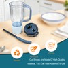 KLOWOAH Replacement Straws Compatible With Ninja Blendboss Personal Blender 26oz