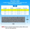 Self-Adhesive 1.9 ft x 7.8 ft Marine Carpet, Waterproof Boat