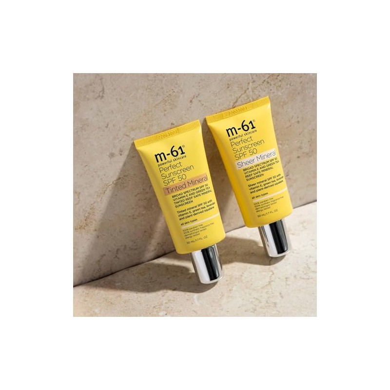 m-61 Perfect Mineral Sunscreen Spf 50 - Sheer - Mineral