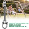 Gtwinsone 2 Pezzi Gancio da Soffitto Heavy Duty capacità 680kg