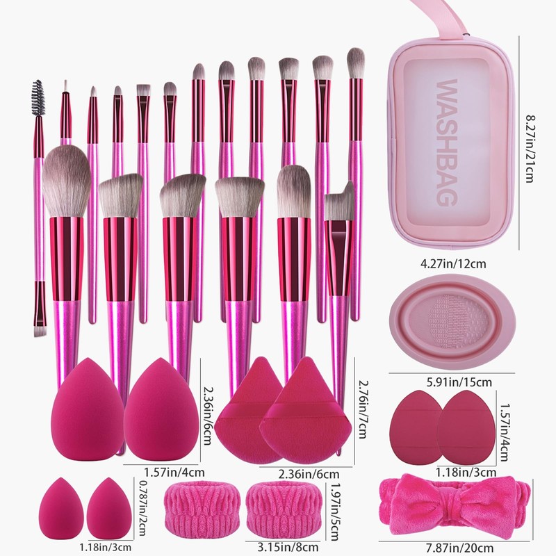 LHLXZQ Make-up Pinsel Set, Professionelles Makeup Brushes Set Geschenk Set