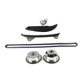 INGKAN G4NA 2.0 Engine Timing Chain Kit w/VVT Gear 2Pcs Fits for Hyundai Sonata Kia Sportage 2013 2014 2015 2.0L l4 DOHC OE 24320-2E000 243212-E010 244102-E000