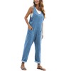 GREAIDEA High Roller Denim Jumpsuits for Women Casual Sleeveless Loose
