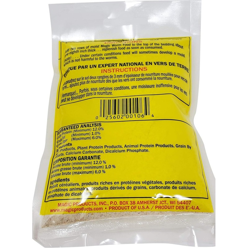 Magic Worm Food, 4 Oz.