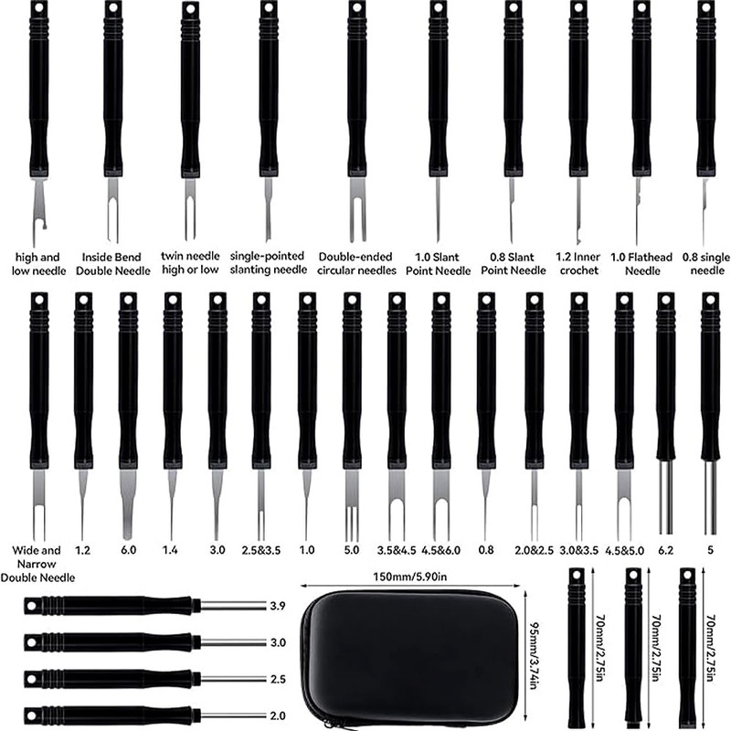 Ylinwtech 30 Piece Terminal Removal Tool Set with Waterproof Tool