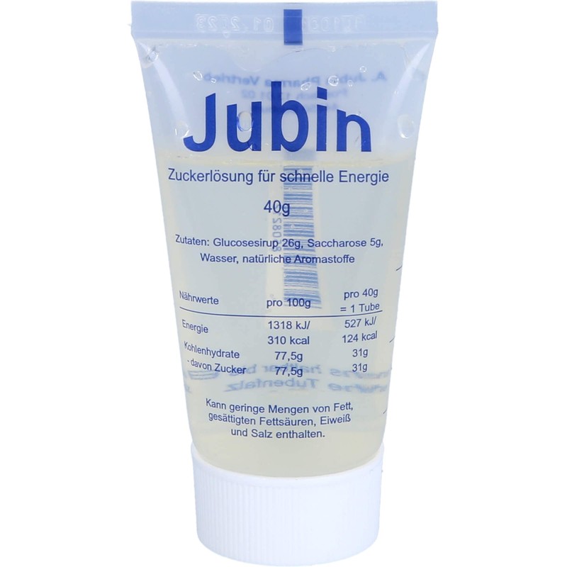Jubin Zuckerlösung Schnelle Energie Tube