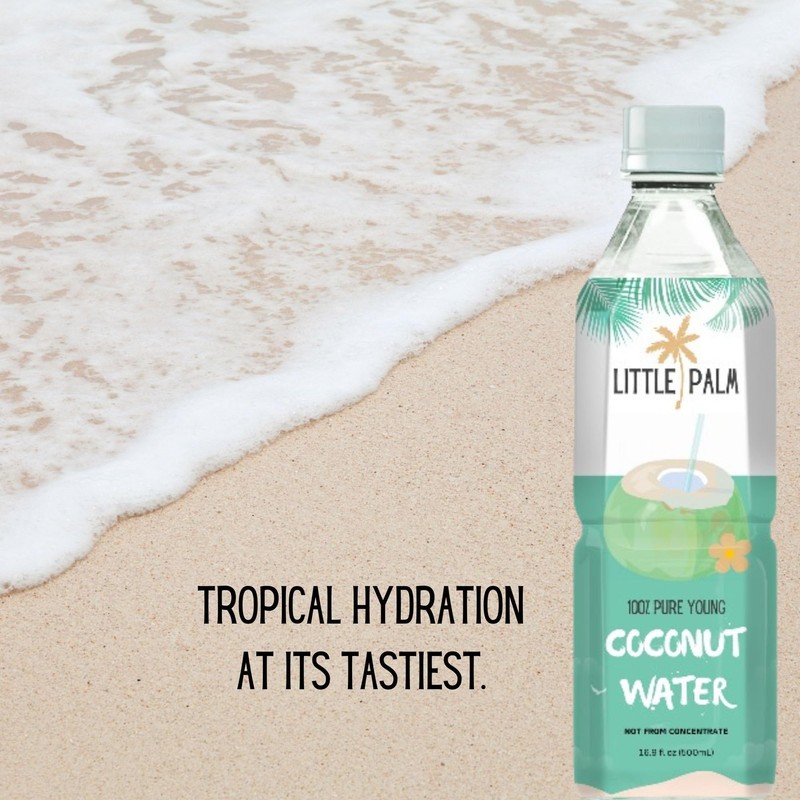 Little Palm - Pure Coconut Water, Made from Young Coconuts,