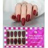 Anyos 16 Sizes Valentine Press on Nails Medium Almond, Soft