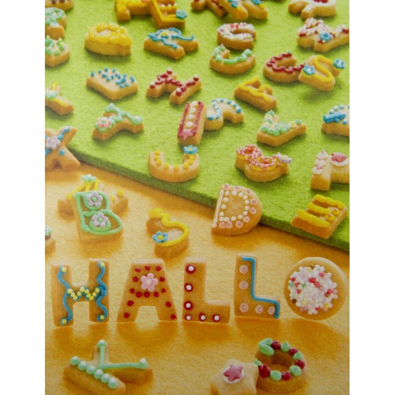 Städter Cookie Cutters Alphabet Set of 28 Plastic in Gift
