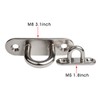 10-Pack 304 Stainless Steel Ceiling Hook Ring Hooks 1. 8