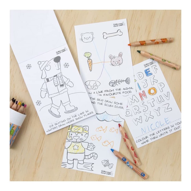 Micador Early Start Purse Activities Pad, 32-Activity Pack