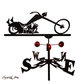 SWEN Products Farrell Series Chopper Motorcycle Side Mount Weathervane ~New~