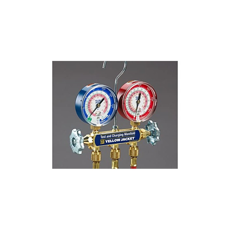 Yellow Jacket 41866 2-V R600A BAR/KP/PSI °/C