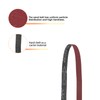sourcing map 24pcs 1 x 30" Sanding Belts 4pcs Each