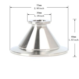 SS304 Vacuum Conical Reducer KF adaptor fittings, KF fittings reducers KF-50 to KF-16