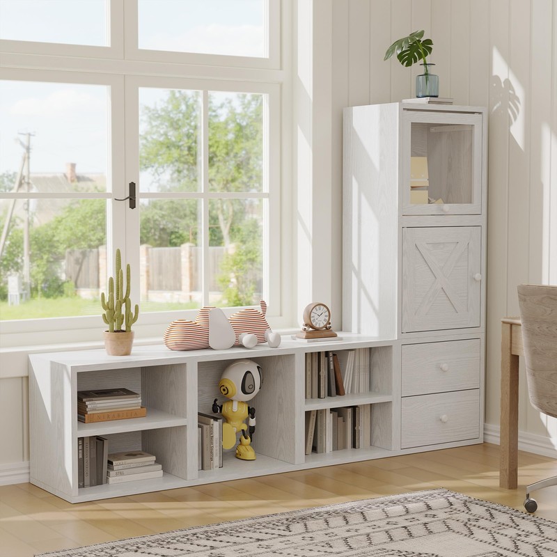 FUSUNBAO Magic DIY Cube Storage Organizer Stackable Cubes for Home