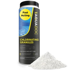 MAV AquaDoc AquaDoc Spa Chlorine Granules for Hot tub - Spa Sanitizing Granules for Hot Tubs - Recommended Chlorine for spa - Granulated Chlorine for hot tub and spa - Hot Tub Chlorinating Granules - 2lbs