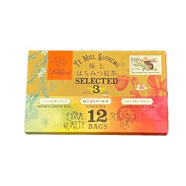Premium Honey Tea Selected 3, 12 Bags, Letter Packaging, Lakshimi Te' Miel SUPREMO
