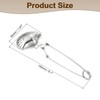 sourcing map 1 Pcs Seashell Snap Tea Ball Infuser with
