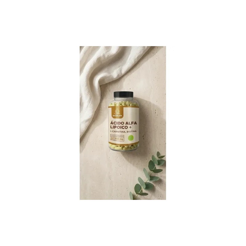 Ácido Alfa Lipoico Raíces Zen Nutrition Company Ala 550mg 60