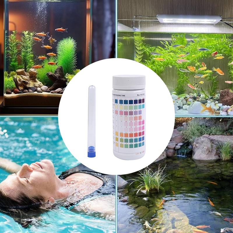 ieron 9 in 1 Water Quality Test Strips 100 Pieces