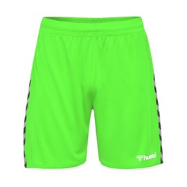 hummel hmlAuthentic Unisex Children's Kids Poly Shorts - green gecko, size: 176