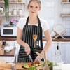 DILLMAN Kitchen Cooking Adjustable Aprons - Men Women Bib Soft