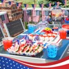 Jingmore 100 Pcs 3 oz 4th of July Shot Cups