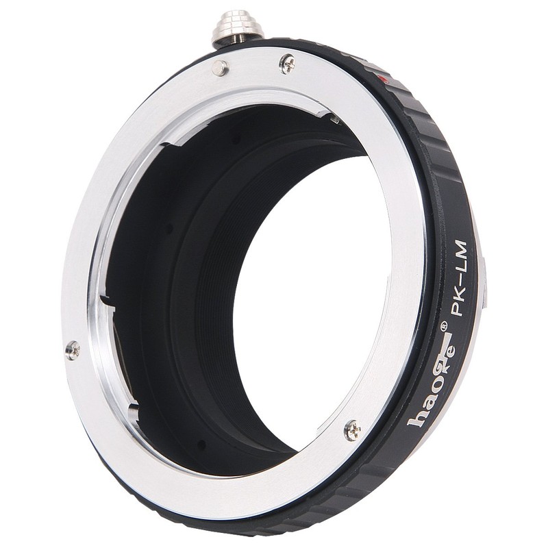 Haoge レンズマウントアダプター Pentax K PK マウントレンズからLeica M LMマウントカメラ用 M240、M240P、M262、M3、M2、M1、M4、M5、CL、M6、MP、M7、M8、M9、M9-P、Mモノクロ、M-E、M、MM-P、M10、M-Aなど。