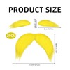 Set of 2 Yellow Moustache and Eyebrow Set, Dressing Set,