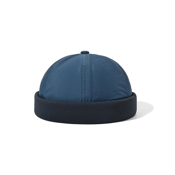 Clakllie Breathable Docker Beanie Cap Brimless Sailor Fisherman Leon Hat