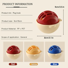 Pack of 3 Pet Hair Remover, Washing Machine, Puffer Fish Shape, Reusable Lint Balls, Cat Hair Remover for Removing, Pet Hair, Lint