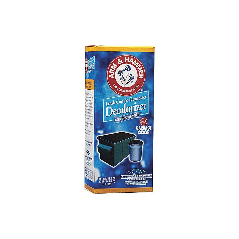 Arm & Hammer Trash Can and Dumpster Deodorizer, Sprinkle Top,