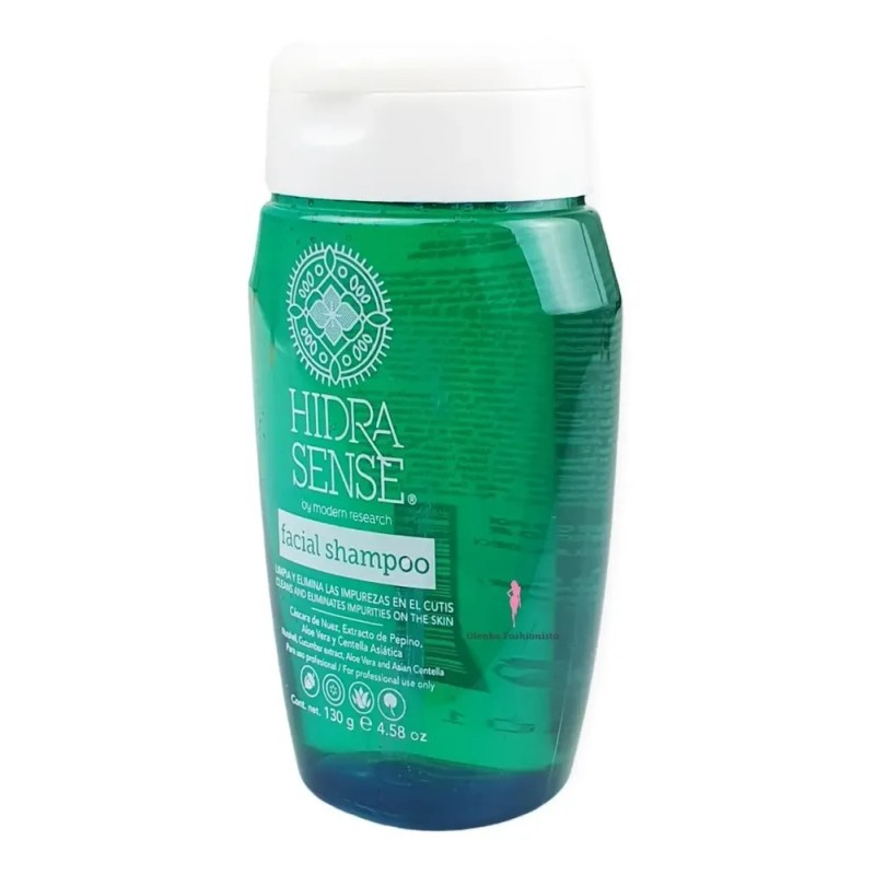 Shampoo Facial Con Aloe Vera Y Centella Asiática Hidra Sense