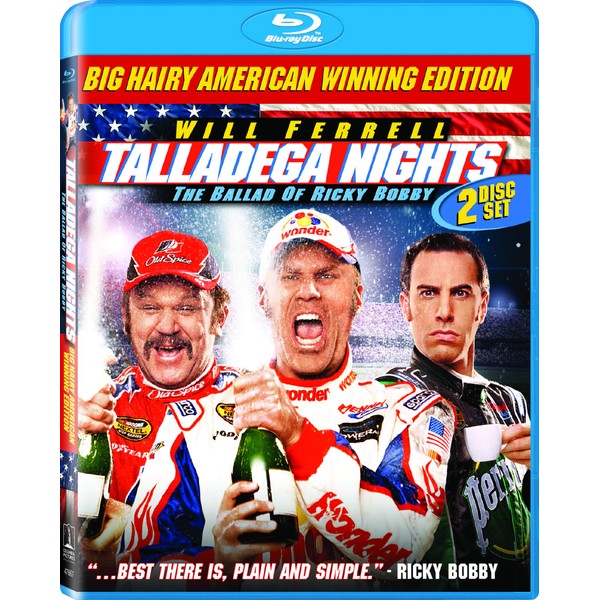 Talladega Nights: The Ballad of Ricky Bobby [2-Disc Blu-ray – Theatrical + Unrated]