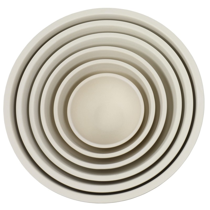 Chef Craft Eco Bamboo Fiber Mixing Bowl Set, 6 Piece