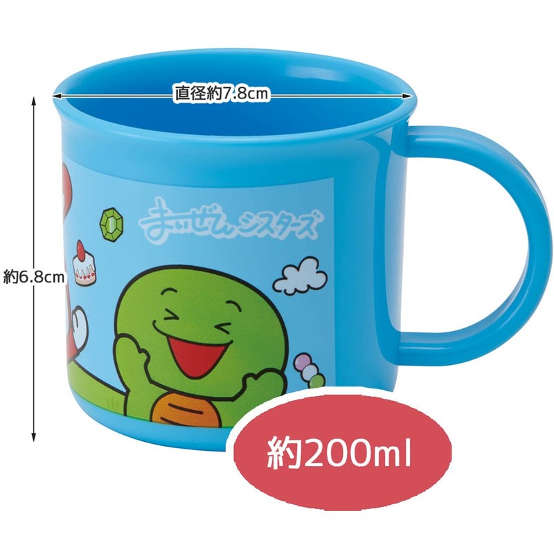Skater KE4AAG-A Cup, 7.8 fl oz (200 ml), Dishwasher Safe,