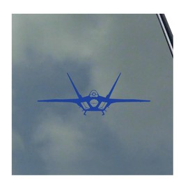 F-22 Raptor Pilot Front with Weapon Doors Open Vinyl Sticker Decal USA Air Force Veteran