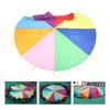 Kids Rainbow Parachute Physical Exercise Sensory Training Kindergarten Outdoor Group