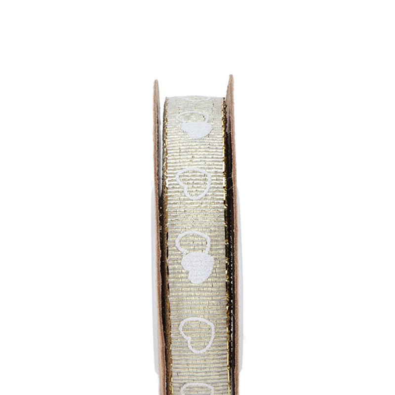 2 Pcs Love Printing Ribbon Washable DIY Crafts Wedding Gift