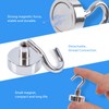 Aenienoe Magnetic Hooks Heavy Duty 16mm 10PCS+20mm 10PCS Strong Magnet