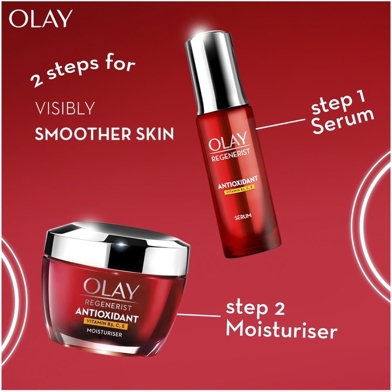 Olay Antioxidant Vitamin B3 C E Face Cream Moisturiser 50g