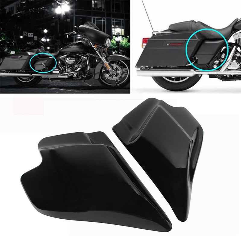 1 Pair Side Covers Panel Fit for Touring Road King