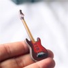 CENPEK Handmade 5pcs 1:12 Dollhouse Miniature Musical Instrument Electric Guitar