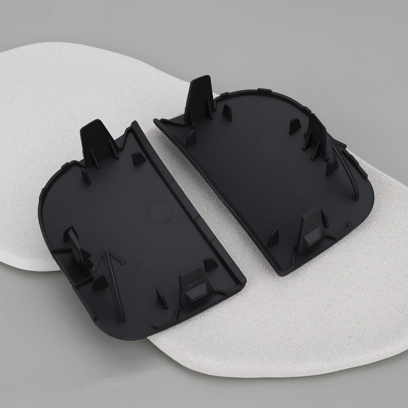 Briny River 2Pcs Front Bumper Tow Hook Cover 52127-47903 52128-47903
