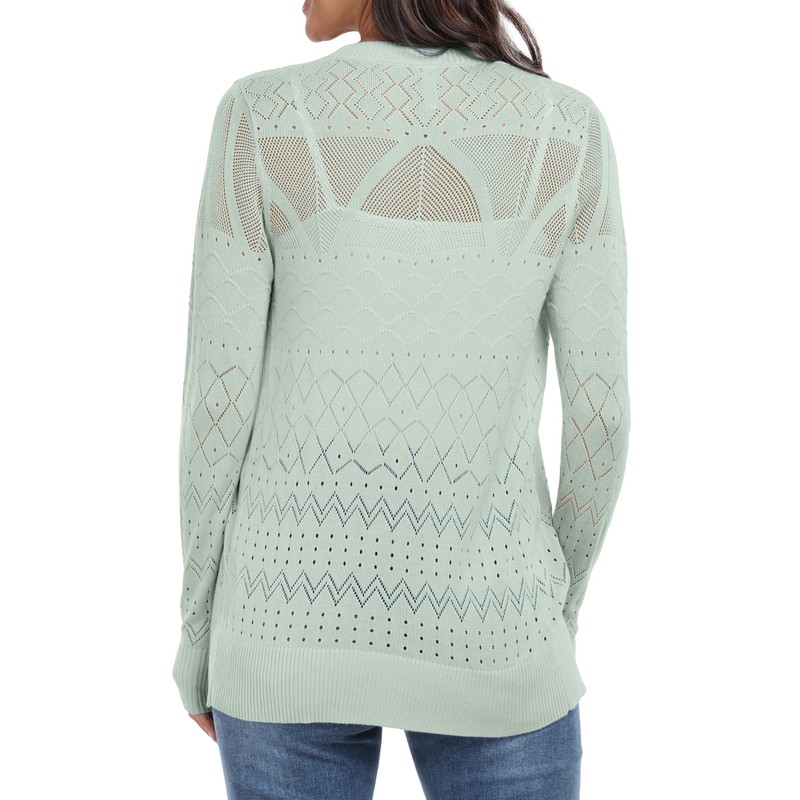 GRECERELLE Cardigan for Women Elegant Lightweight Thin Summer Cardigan with