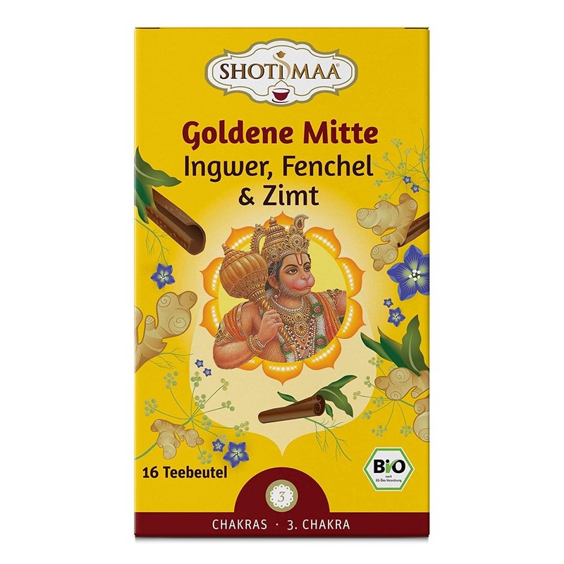 Goldene Mitte - Ingwer, Fenchel & Zimt