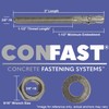 CONFAST 3/8" x 3" Stainless Steel Wedge Anchor (10 per